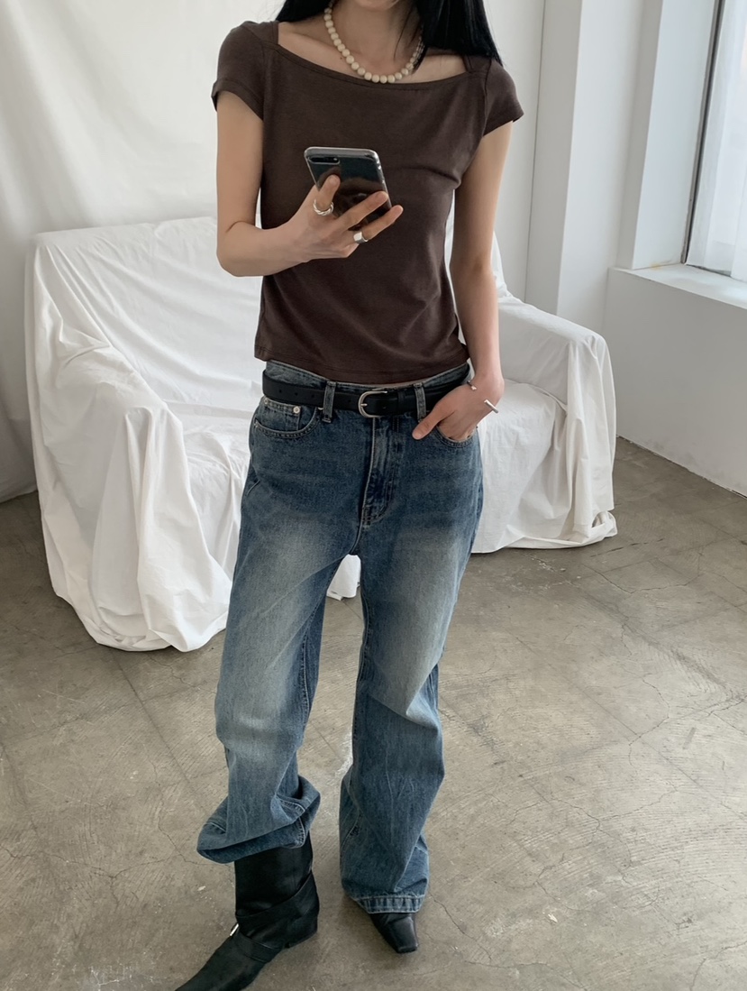 VAARA韓國代購女士新品人氣推薦26春夏真品職業熱賣時尚T恤VAARAT恤