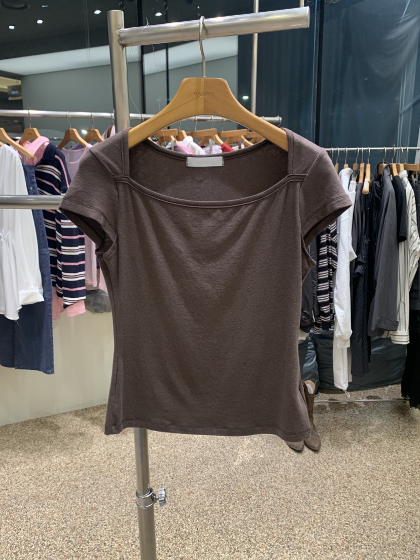 VAARA韓國代購女士新品人氣推薦26春夏真品職業熱賣時尚T恤VAARAT恤圖色2