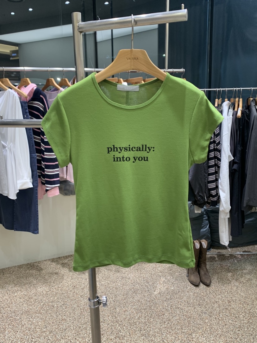 VAARA東大門實拍女裝新款休閑26春夏職業人氣熱賣推薦T恤VAARAT恤圖色1