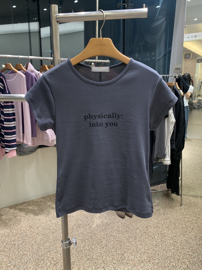 VAARA東大門實拍女裝新款休閑26春夏職業人氣熱賣推薦T恤VAARAT恤圖色3