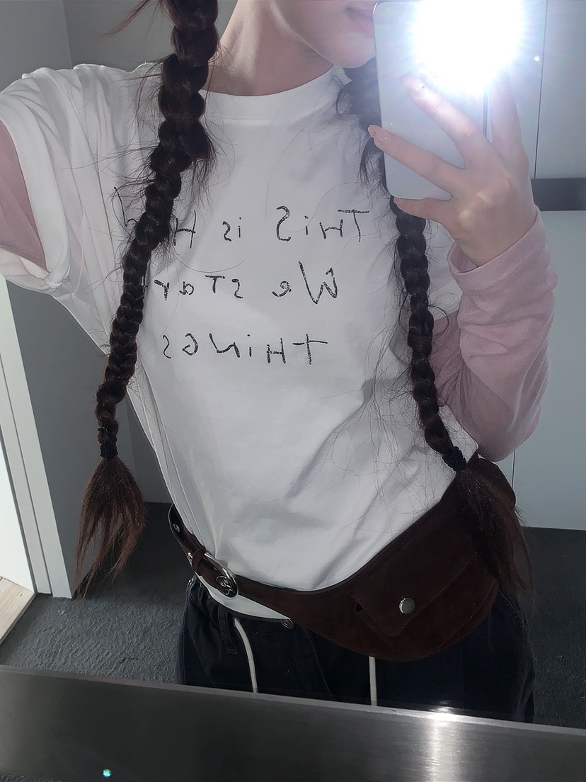 I MFACT東大門直郵女裝新款26春夏推薦人氣T恤不含內搭腰帶I MFACTT恤