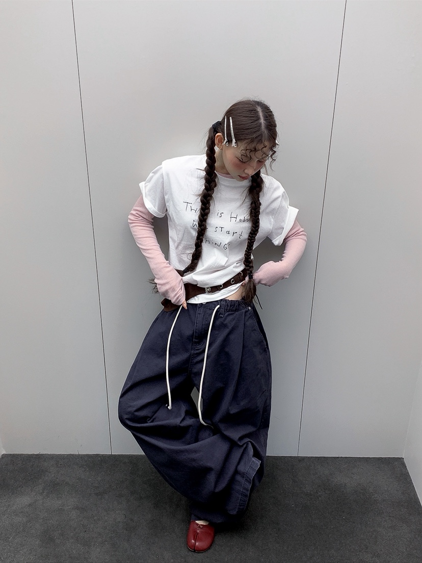 I MFACT東大門直郵女裝新款26春夏推薦人氣T恤不含內搭腰帶I MFACTT恤