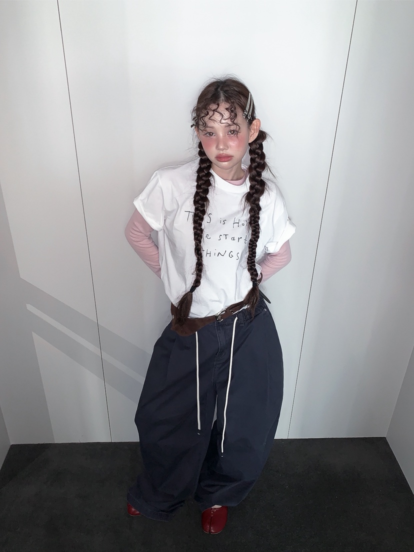 I MFACT東大門直郵女裝新款26春夏推薦人氣T恤不含內搭腰帶I MFACTT恤