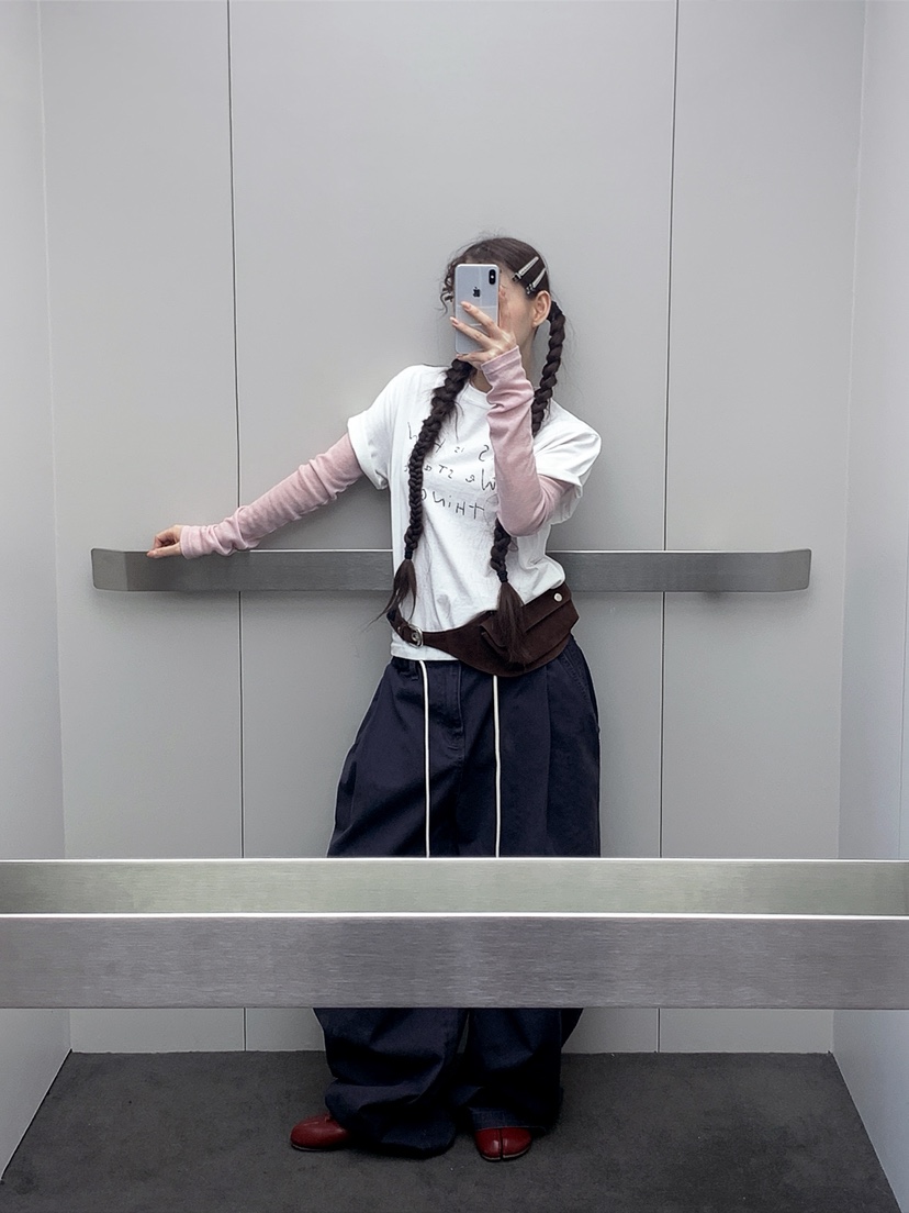 I MFACT東大門直郵女裝新款26春夏推薦人氣T恤不含內搭腰帶I MFACTT恤