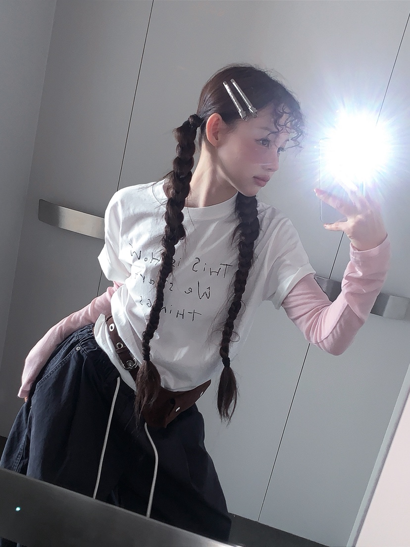 I MFACT東大門直郵女裝新款26春夏推薦人氣T恤不含內搭腰帶I MFACTT恤