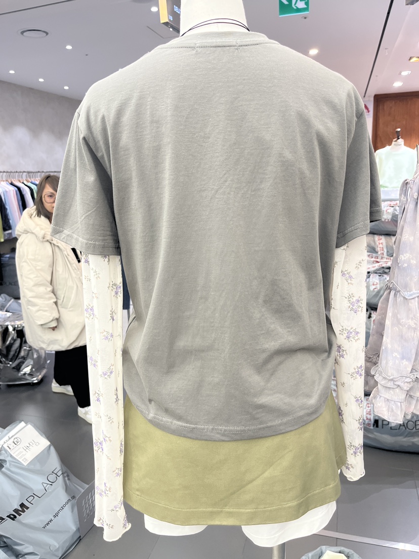 I MFACT東大門直郵女裝新款26春夏推薦人氣T恤不含內搭腰帶I MFACTT恤