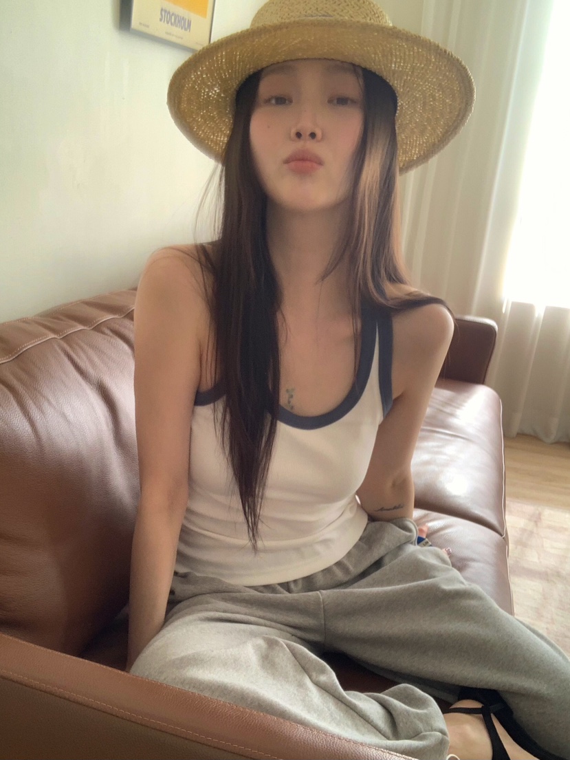 LIKEVAM韓國代購女裝新款人氣休閑26春夏真品時尚吊帶背心LIKEVAM吊帶/背心