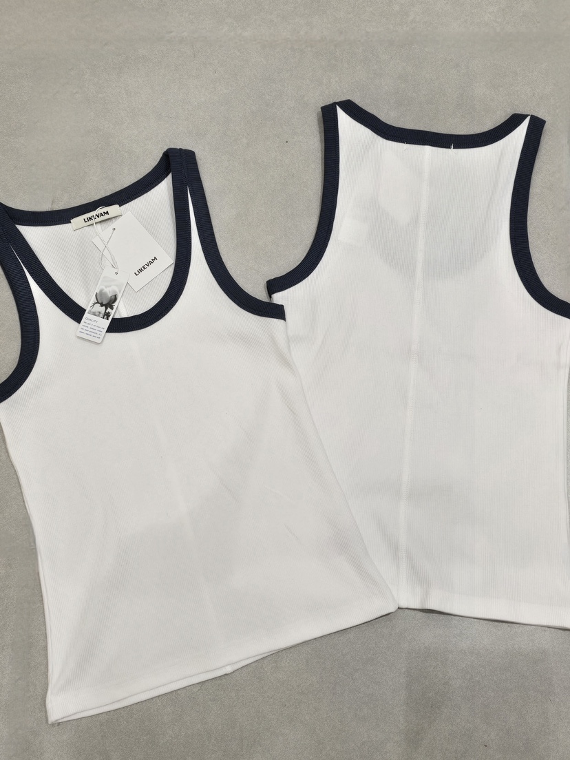 LIKEVAM韓國代購女裝新款人氣休閑26春夏真品時尚吊帶背心LIKEVAM吊帶/背心圖色1