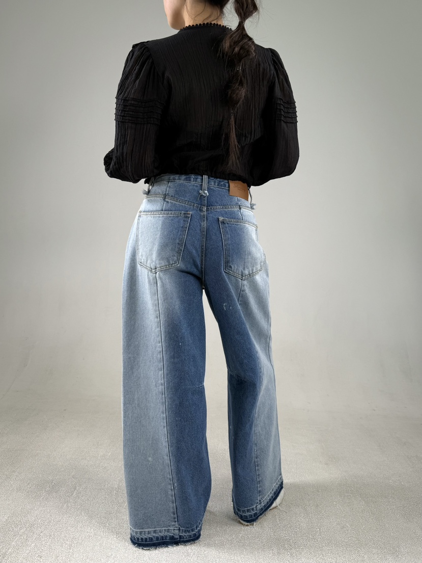 SHIRRING韓國直郵女裝新款推薦休閑時尚熱賣職業襯衫蕾絲衫SHIRRING襯衫/蕾絲衫