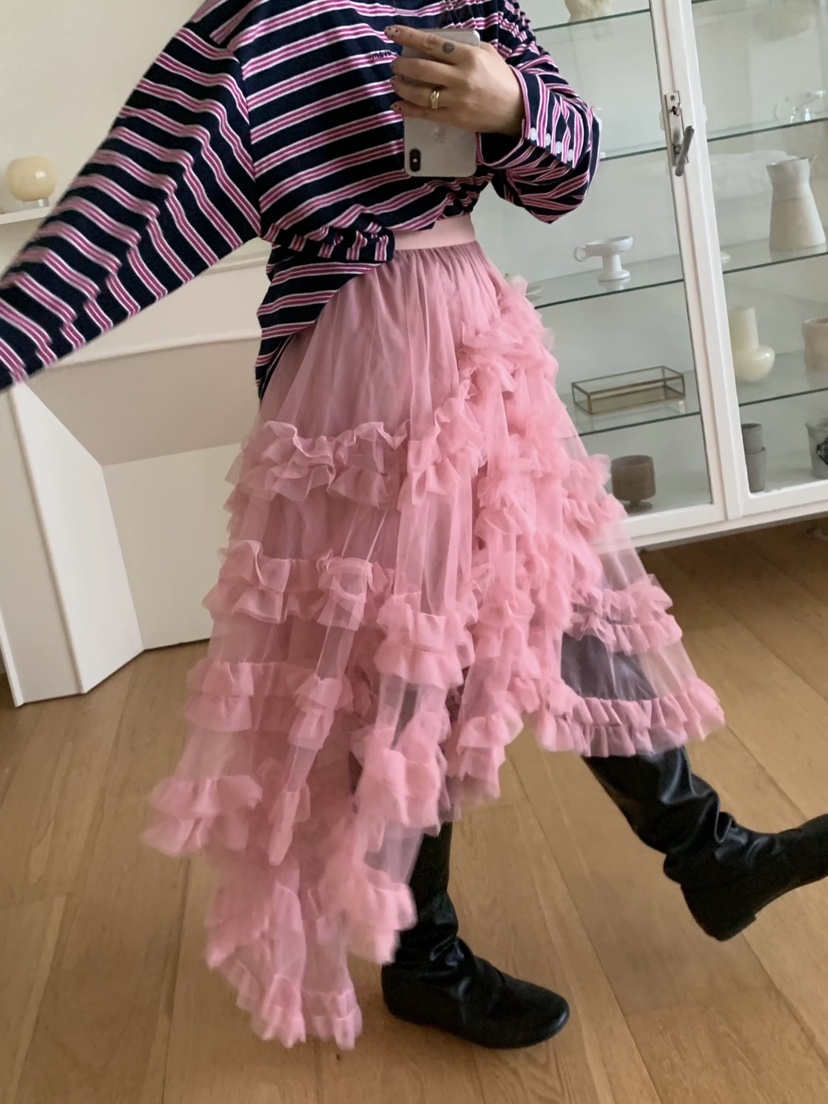 LIKEVAM東大門直郵女裝新品職業時尚人氣26春夏半身裙中短裙LIKEVAM半身裙/中短裙圖色2