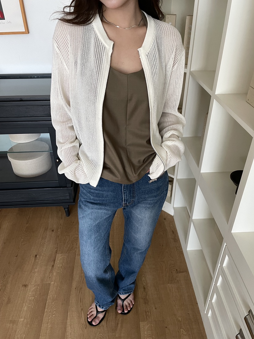 ATHEA東大門實拍女士新品休閑推薦職業人氣真品針織衫拉鏈ATHEA針織衫