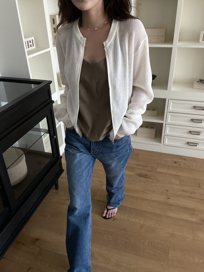 ATHEA東大門實拍女士新品休閑推薦職業人氣真品針織衫拉鏈ATHEA針織衫