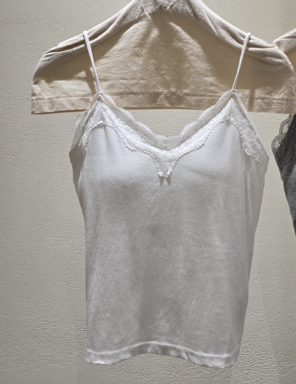 LIKEVAM東大門直郵女裝新品時尚職業26春夏熱賣吊帶背心蕾絲LIKEVAM吊帶/背心圖色1