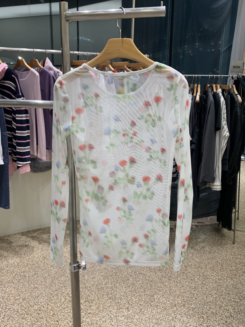 VAARA韓國直郵女士新品人氣熱賣職業真品26春夏時尚長袖T恤VAARA長袖T恤