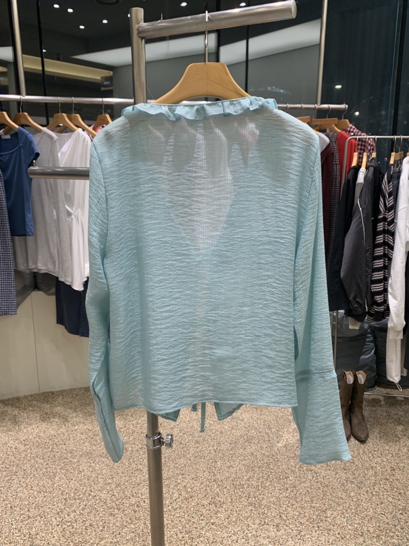 VAARA東大門代購女士新款時尚26春夏休閑真品職業襯衫蕾絲衫VAARA襯衫/蕾絲衫