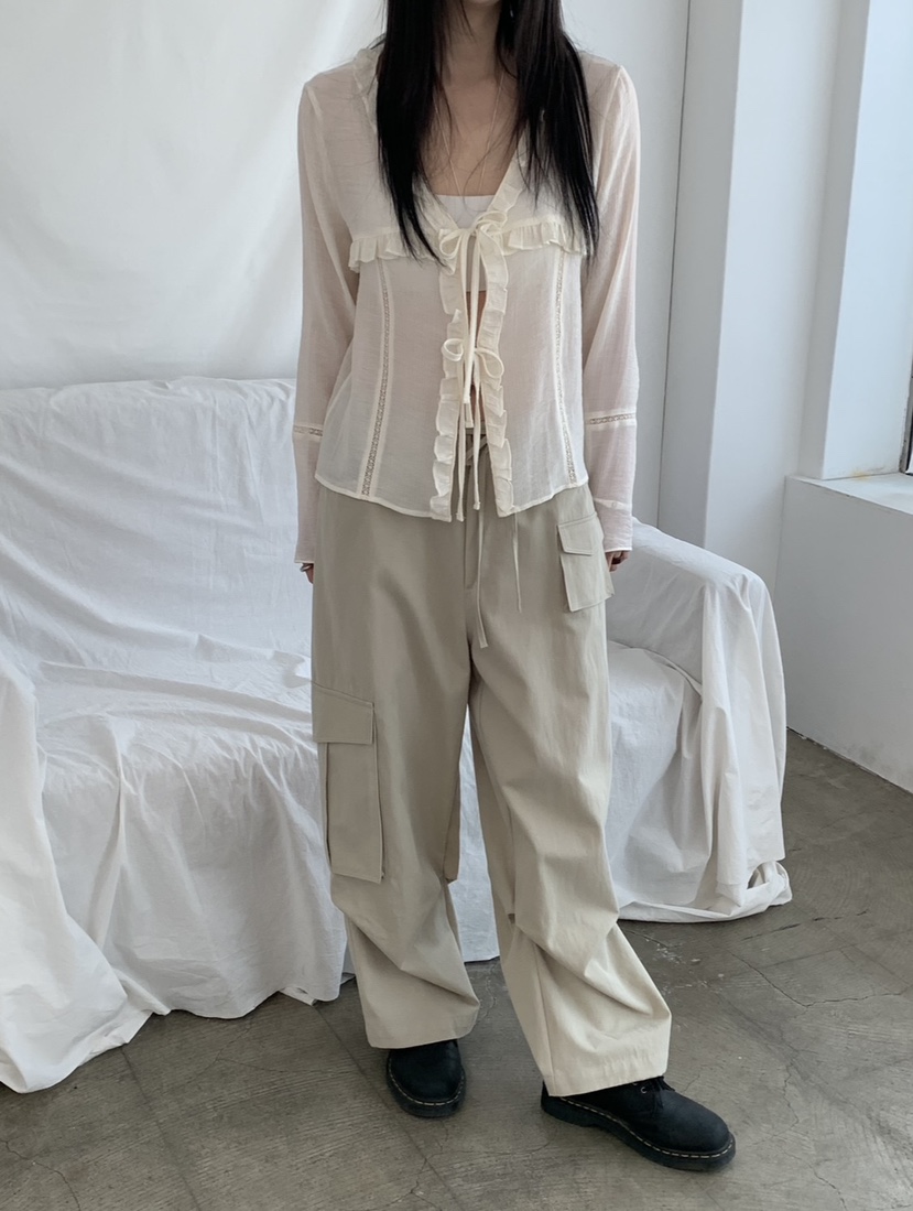 VAARA東大門代購女士新款時尚26春夏休閑真品職業襯衫蕾絲衫VAARA襯衫/蕾絲衫