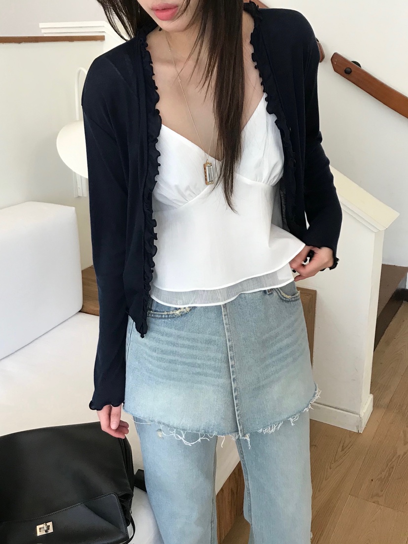 ESCHER東大門實拍女裝新品推薦26春夏熱賣真品職業長袖T恤ESCHER長袖T恤