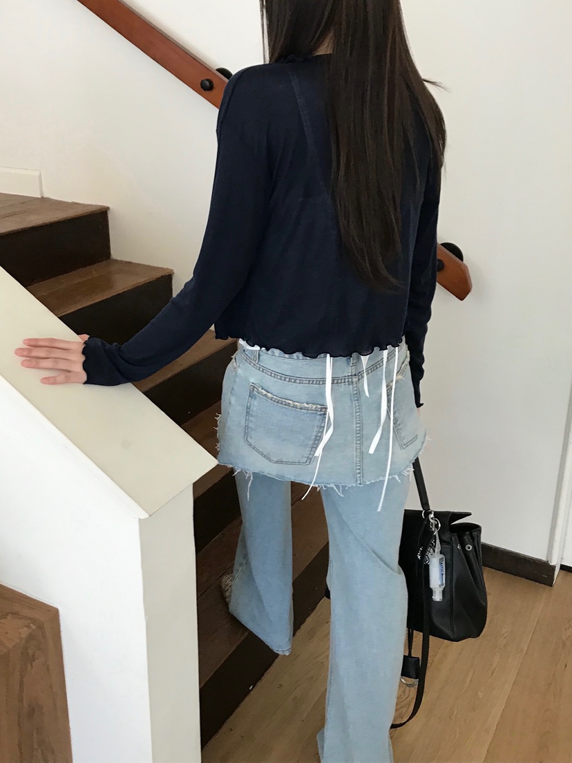 ESCHER東大門實拍女裝新品推薦26春夏熱賣真品職業長袖T恤ESCHER長袖T恤