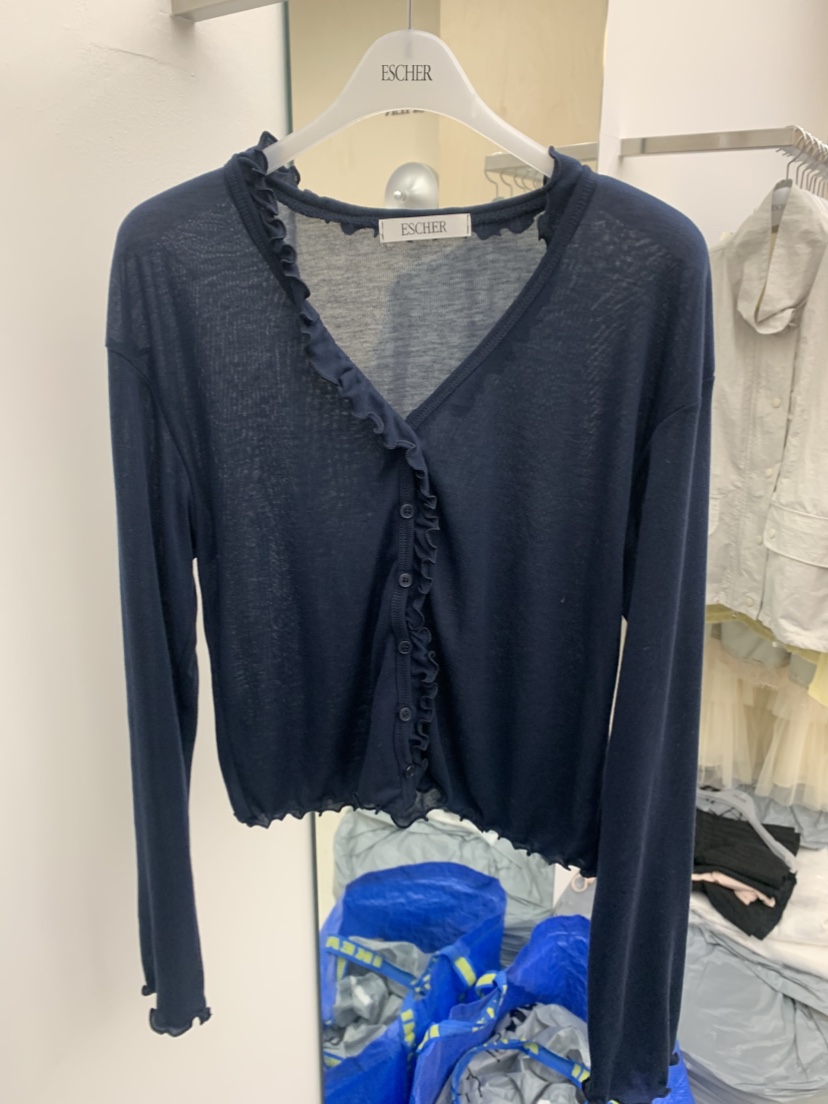 ESCHER東大門實拍女裝新品推薦26春夏熱賣真品職業長袖T恤ESCHER長袖T恤圖色4