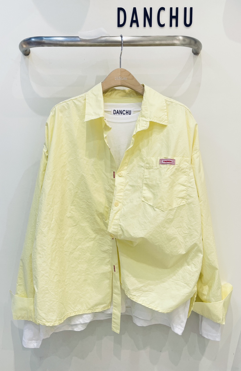 DANCHU韓國直郵女裝新款26春夏時尚真品襯衫蕾絲衫不含內搭DANCHU襯衫/蕾絲衫圖色2