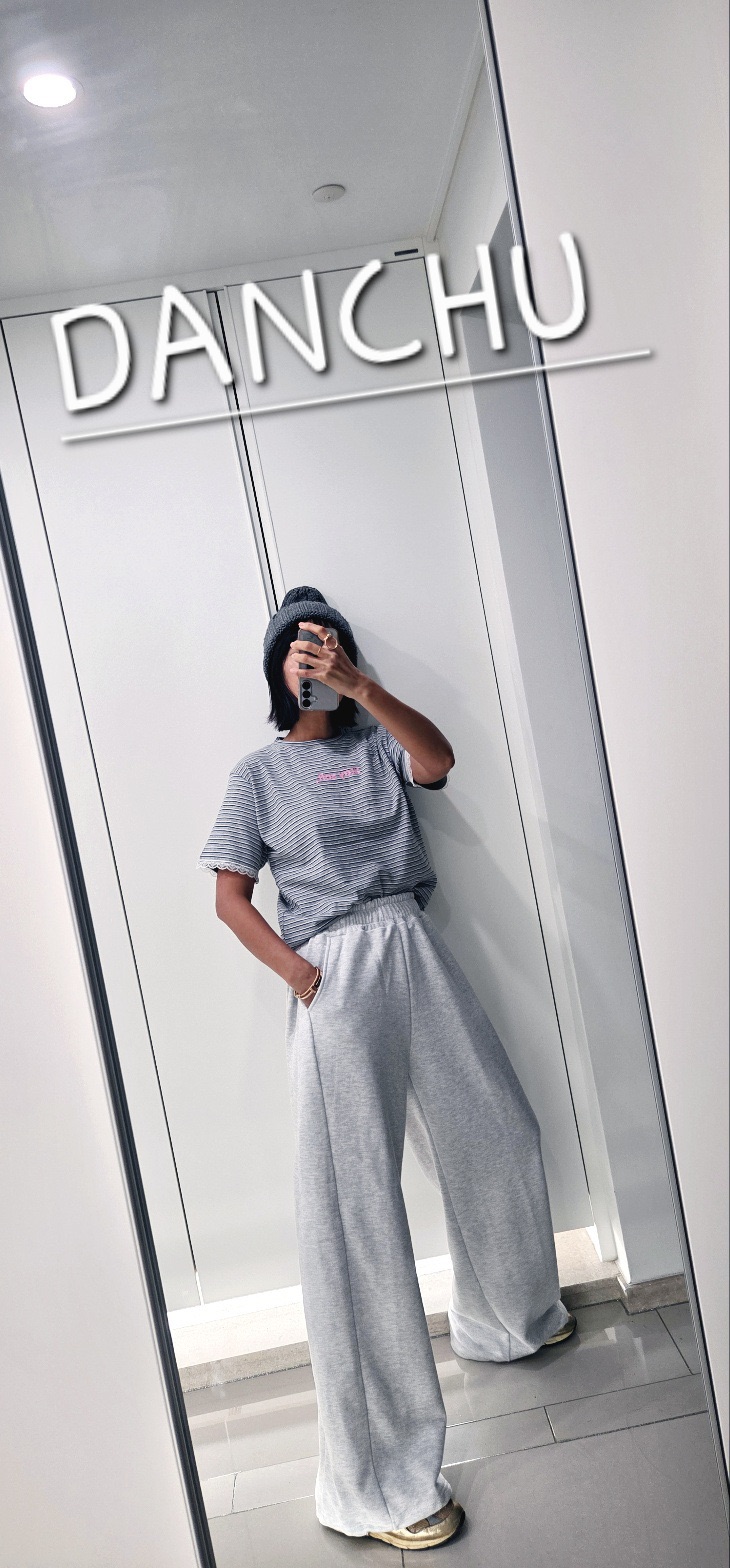 DANCHU東大門代購女裝新品休閑熱賣推薦真品26春夏T恤條紋DANCHUT恤