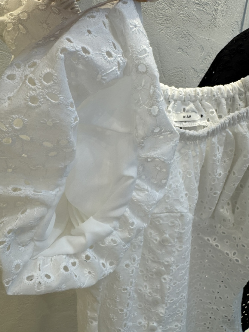 RIAH韓國代購女士新款人氣26春夏時尚休閑熱賣襯衫蕾絲衫RIAH襯衫/蕾絲衫