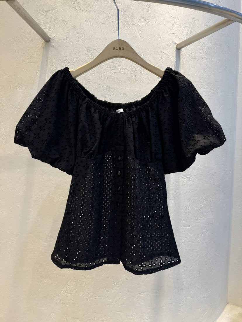 RIAH韓國代購女士新款人氣26春夏時尚休閑熱賣襯衫蕾絲衫RIAH襯衫/蕾絲衫圖色2