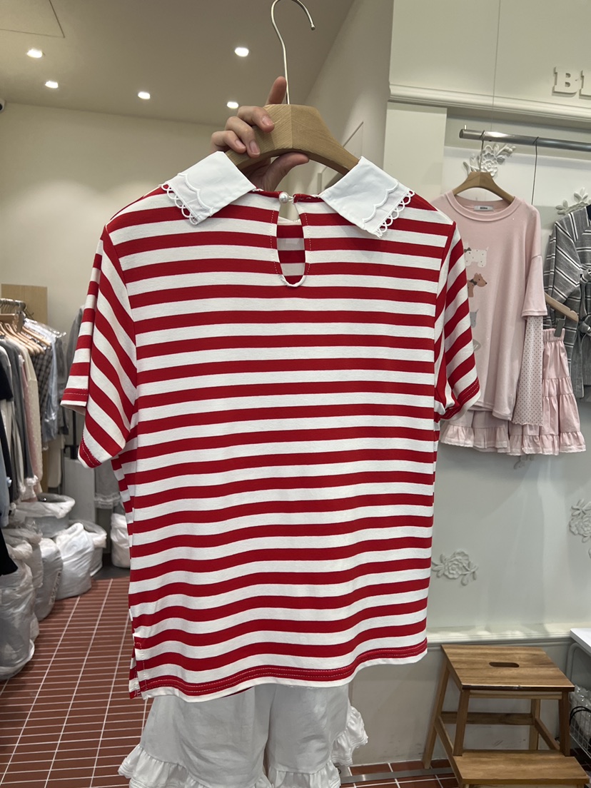 BE&amp;BE韓國代購女士新品推薦休閑時尚26春夏職業人氣T恤BE&beT恤