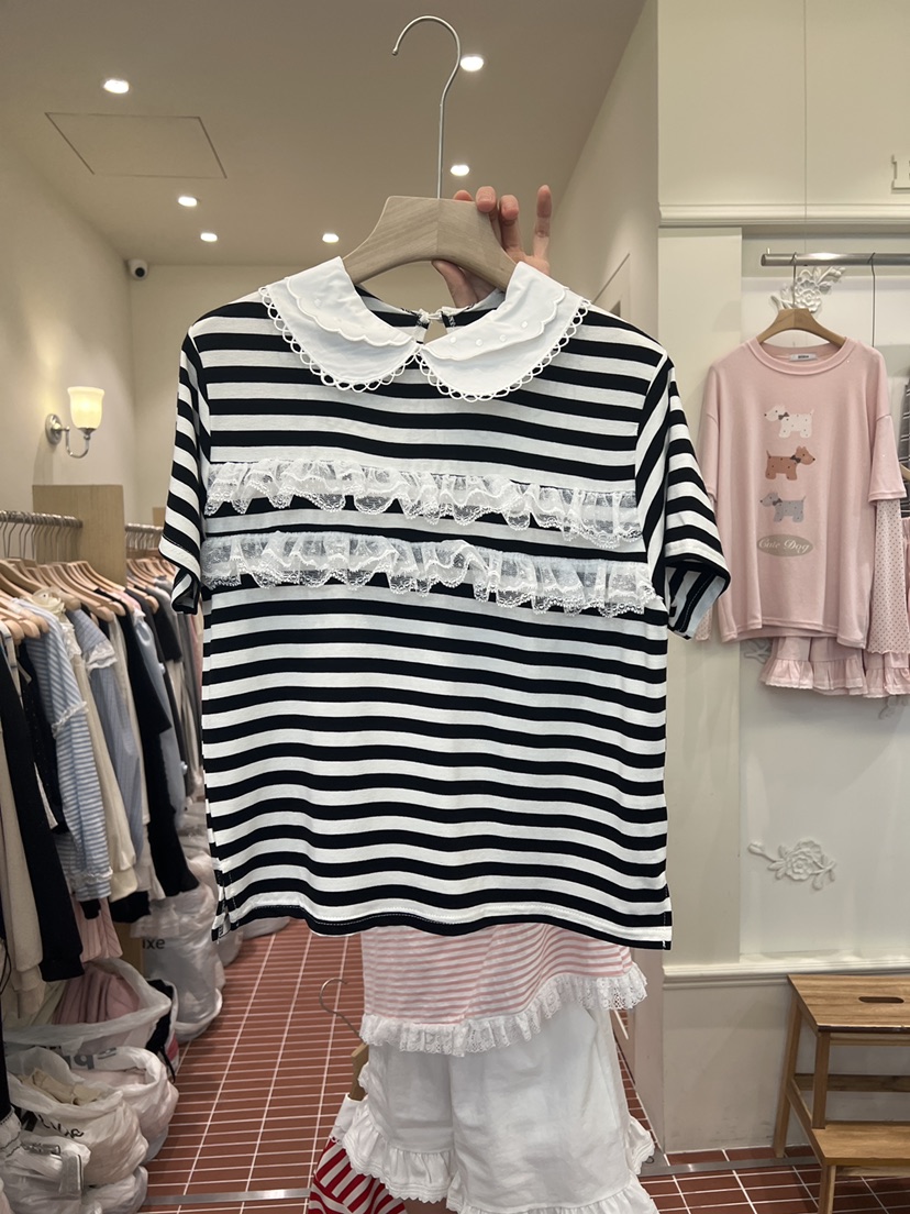 BE&amp;BE韓國代購女士新品推薦休閑時尚26春夏職業人氣T恤BE&beT恤圖色1