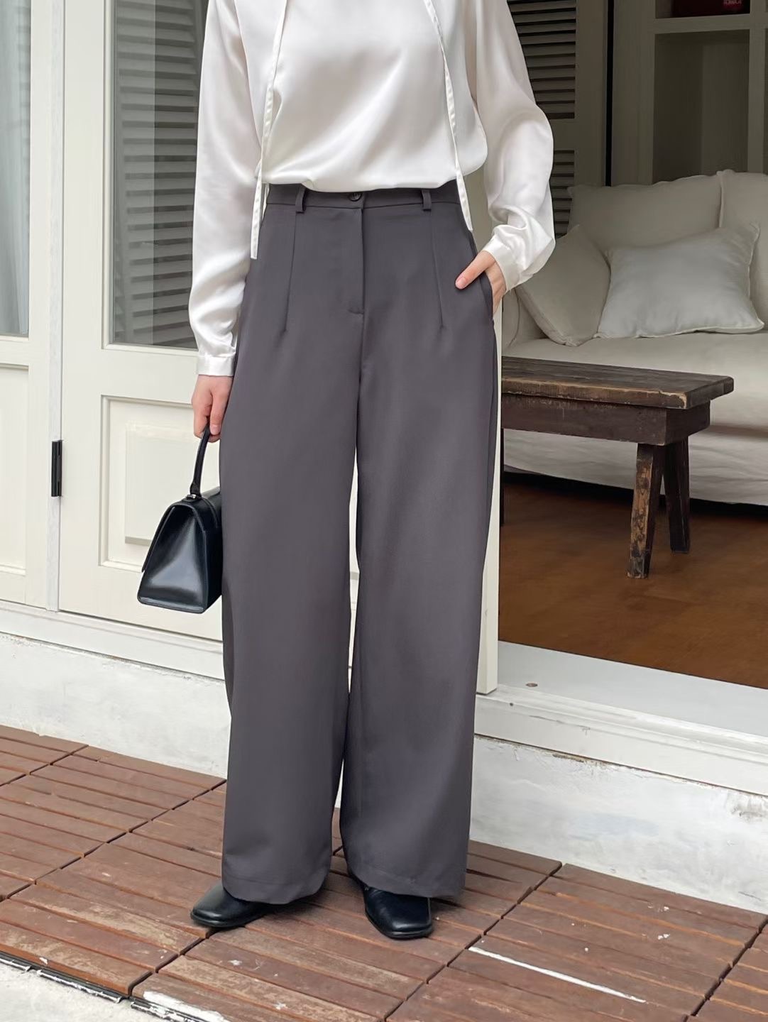 PLACE東大門直郵女士新品人氣休閑職業時尚真品推薦休閑褲PLACE休閑褲圖色2