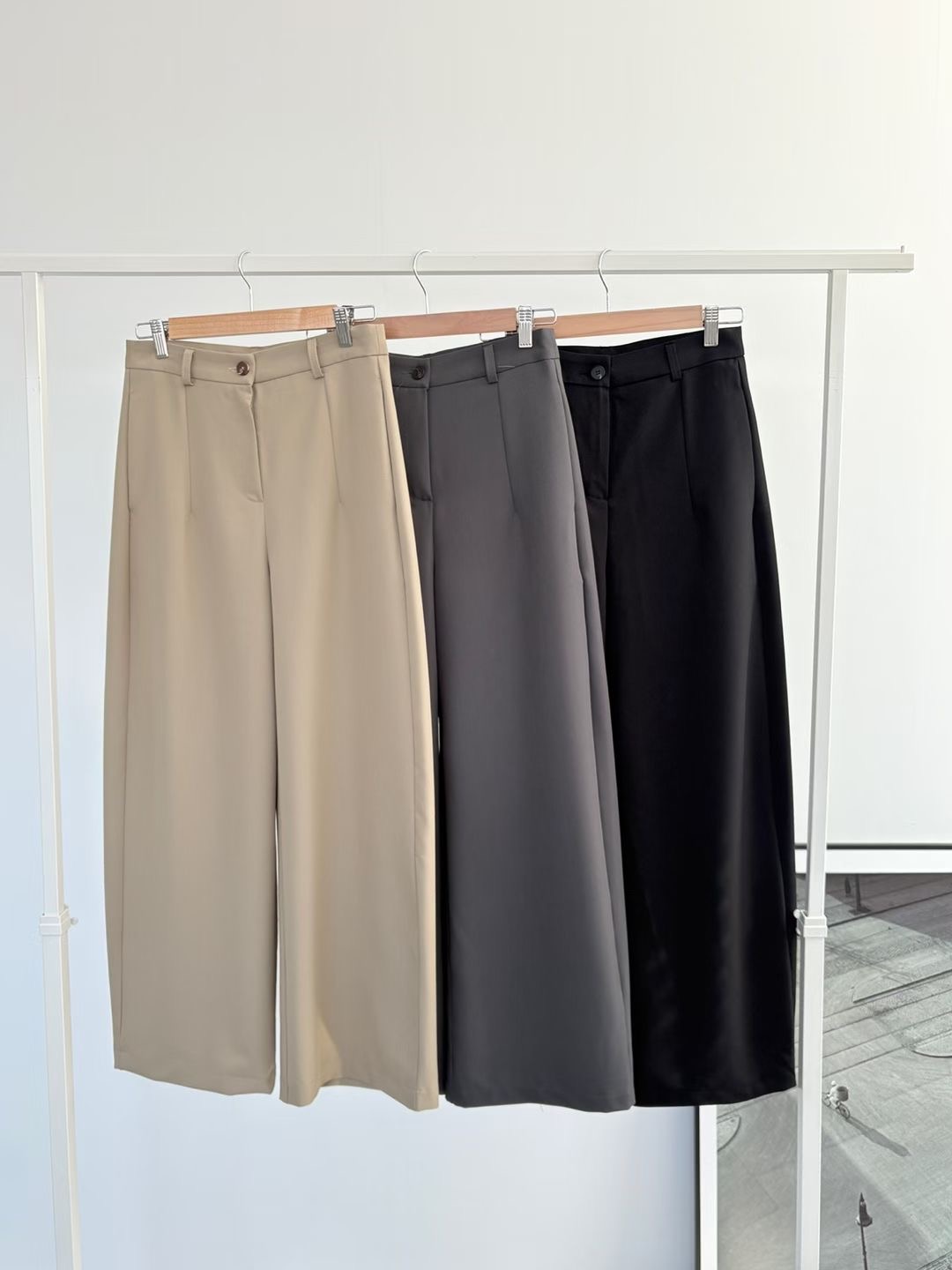 PLACE東大門直郵女士新品人氣休閑職業時尚真品推薦休閑褲PLACE休閑褲圖色3左三色