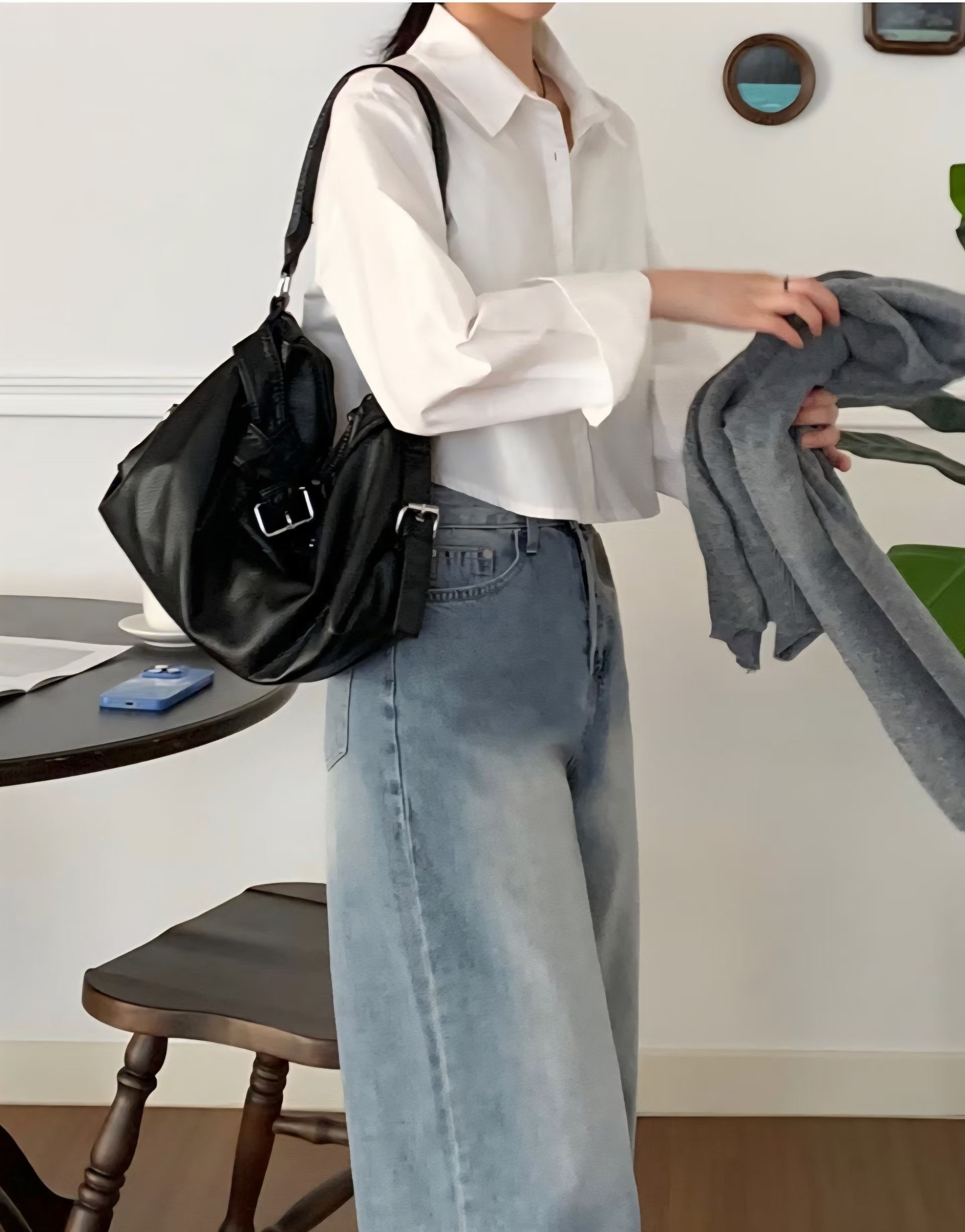 PLACE韓國代購女裝新品26春夏時尚熱賣職業休閑襯衫蕾絲衫PLACE襯衫/蕾絲衫