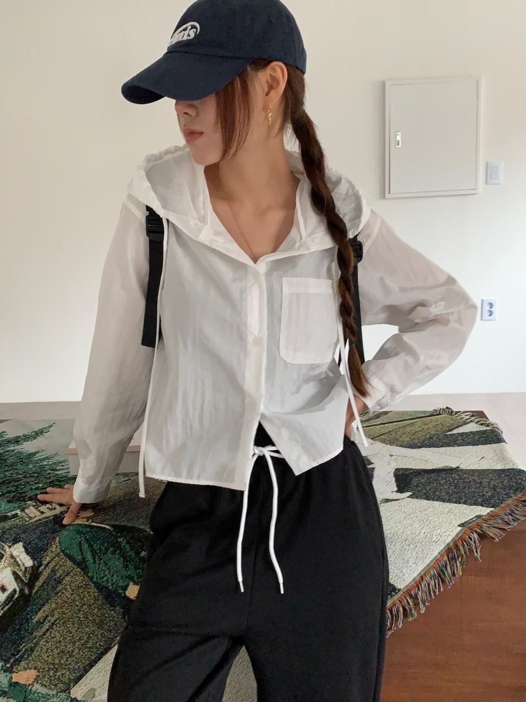 PLACE韓國直郵女裝新品26春夏人氣推薦時尚休閑襯衫蕾絲衫PLACE襯衫/蕾絲衫