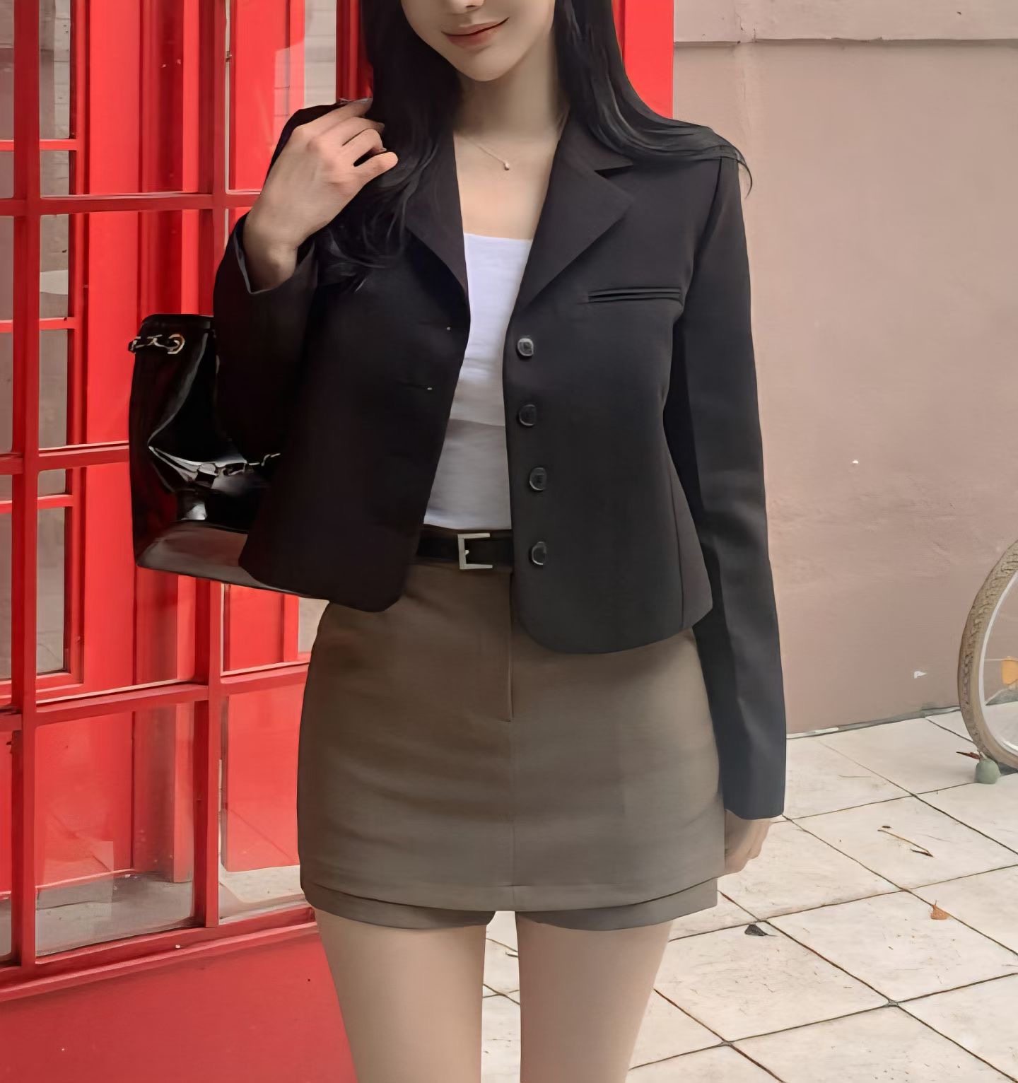 PLACE韓國代購女士新款時尚真品人氣26春夏推薦休閑職業夾克PLACE夾克