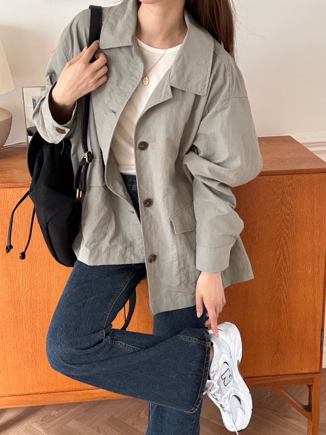 PLACE東大門直郵女士新品推薦時尚真品熱賣人氣職業26春夏夾克PLACE夾克