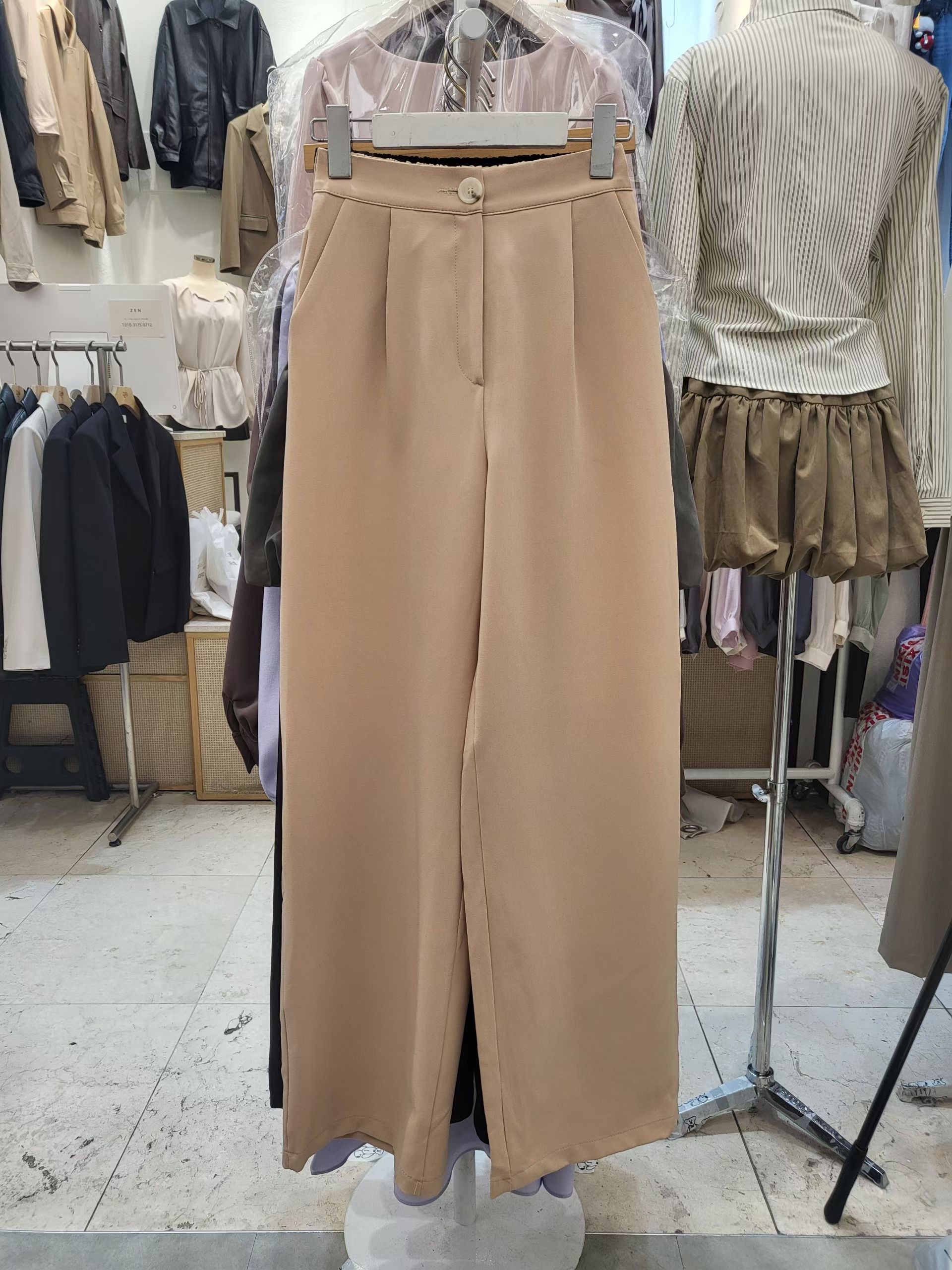 PLACE東大門代購女裝新品職業熱賣真品時尚26春夏人氣休閑褲PLACE休閑褲圖色2