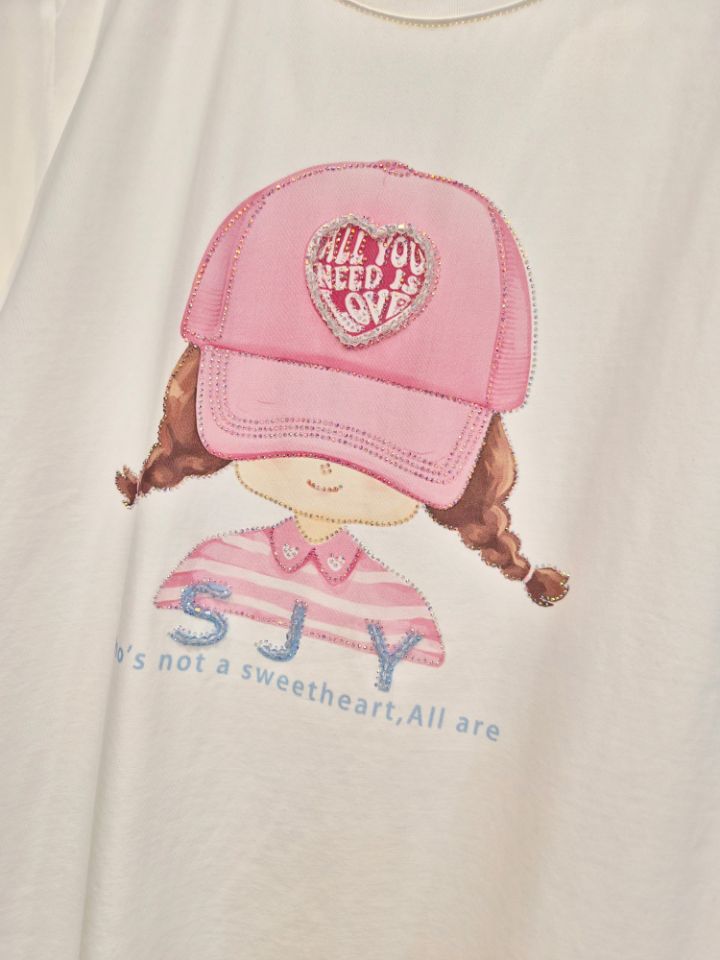 RICO/BLING BLING-S東大門實拍女裝新品推薦26春夏T恤RICO/BLING BLING-ST恤