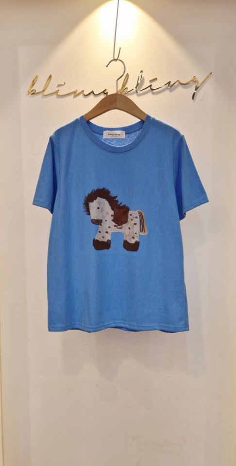 RICO/BLING BLING-S東大門代購女裝新款時尚推薦真品T恤RICO/BLING BLING-ST恤圖色1