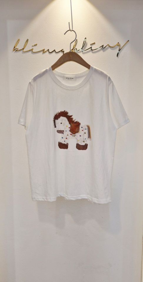 RICO/BLING BLING-S東大門代購女裝新款時尚推薦真品T恤RICO/BLING BLING-ST恤圖色2