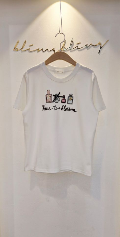 RICO/BLING BLING-S韓國代購女士新品26春夏推薦熱賣T恤RICO/BLING BLING-ST恤圖色2