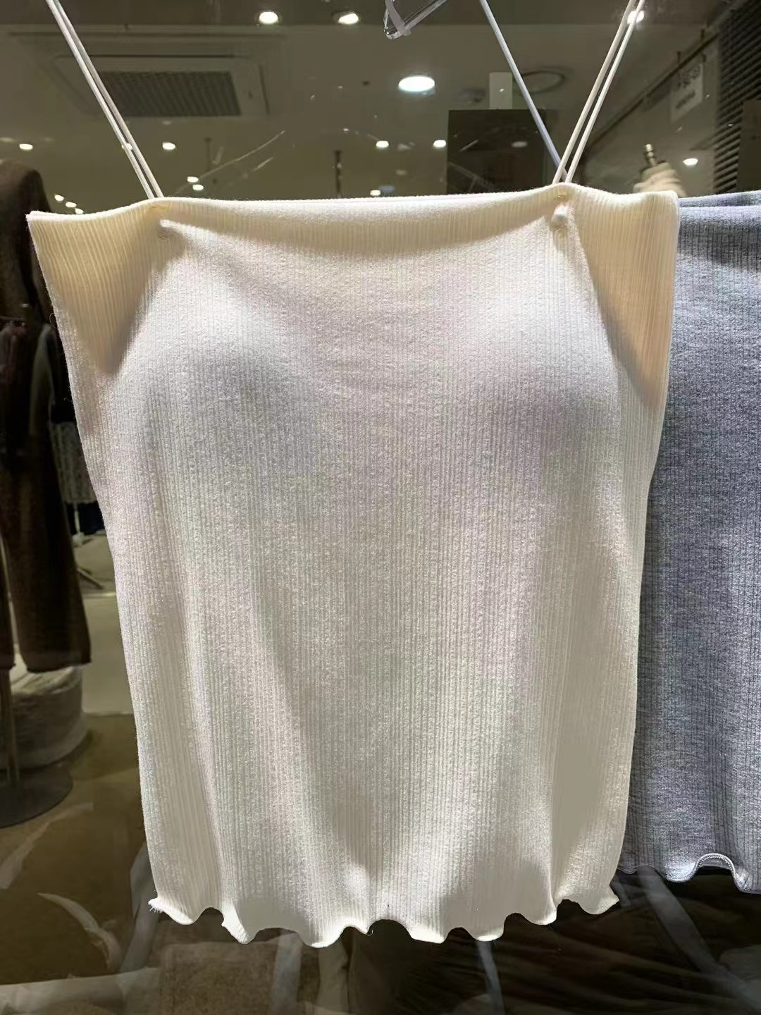 GANESHA東大門實拍女士新款職業26春夏真品時尚吊帶背心羅紋GANESHA吊帶/背心