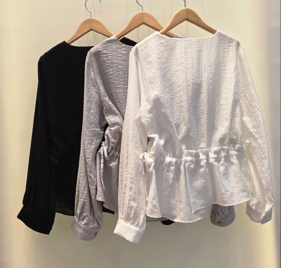 THE IN-더인-T東大門直郵女士新品人氣休閑襯衫蕾絲衫THE IN襯衫/蕾絲衫