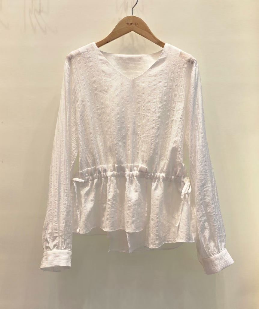 THE IN-더인-T東大門直郵女士新品人氣休閑襯衫蕾絲衫THE IN襯衫/蕾絲衫圖色1