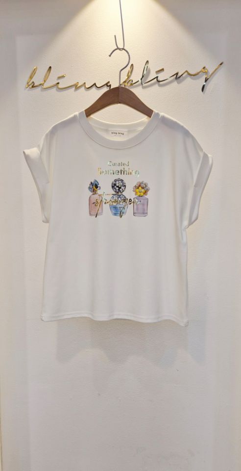 RICO/BLING BLING-S東大門實拍女士新款推薦休閑職業T恤RICO/BLING BLING-ST恤圖色1