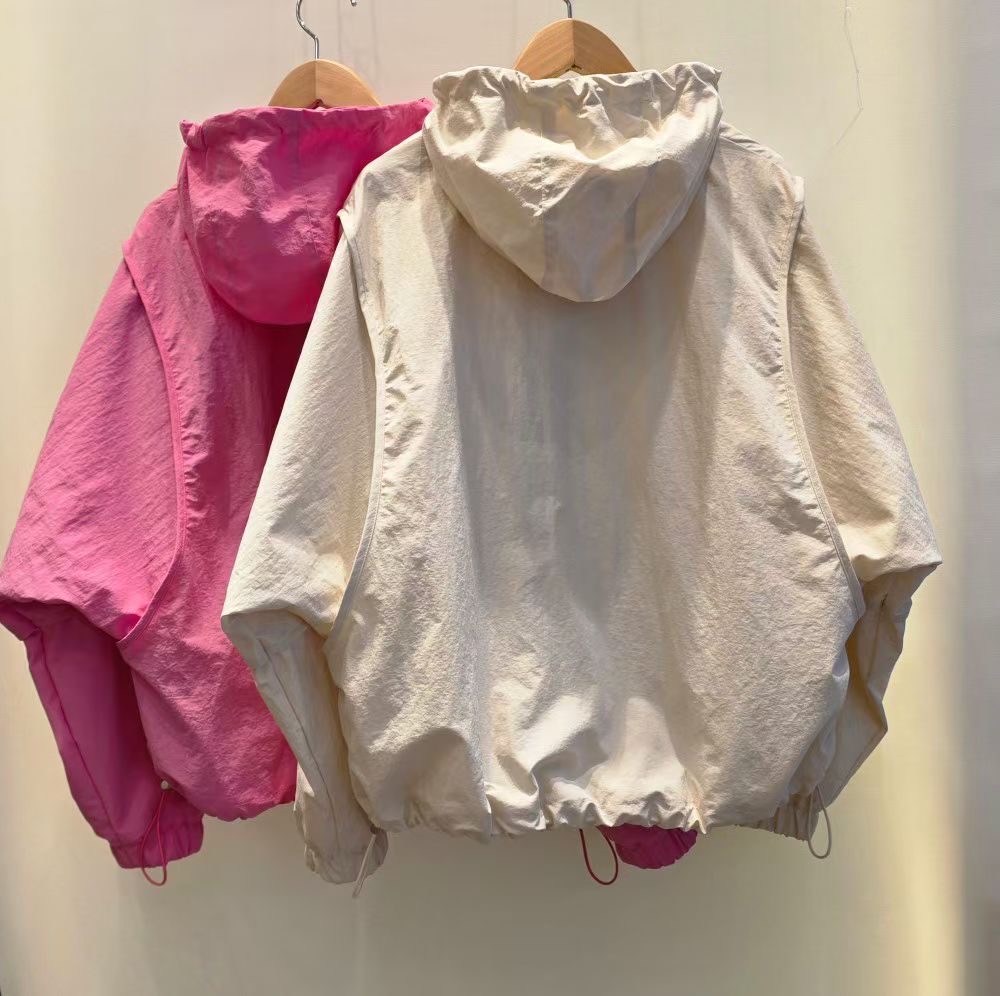 THE IN-더인-T韓國直郵女裝新品職業推薦休閑夾克連帽THE IN夾克