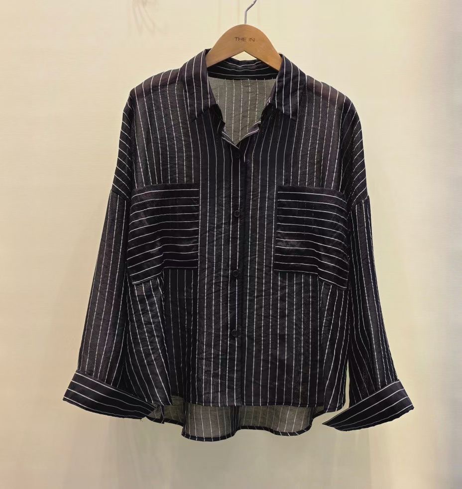 THE IN-더인-T韓國直郵女士新品熱賣休閑人氣襯衫蕾絲衫THE IN襯衫/蕾絲衫圖色3