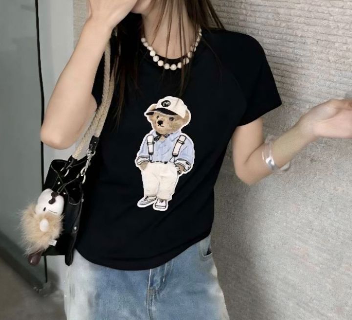 RICO/BLING BLING-S韓國代購女裝新品時尚人氣熱賣T恤RICO/BLING BLING-ST恤