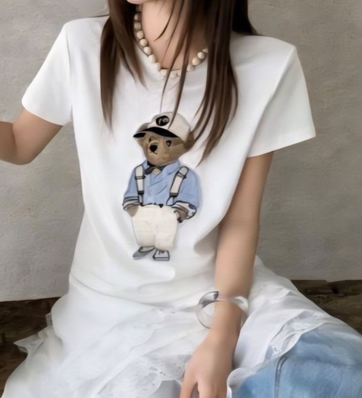 RICO/BLING BLING-S韓國代購女裝新品時尚人氣熱賣T恤RICO/BLING BLING-ST恤