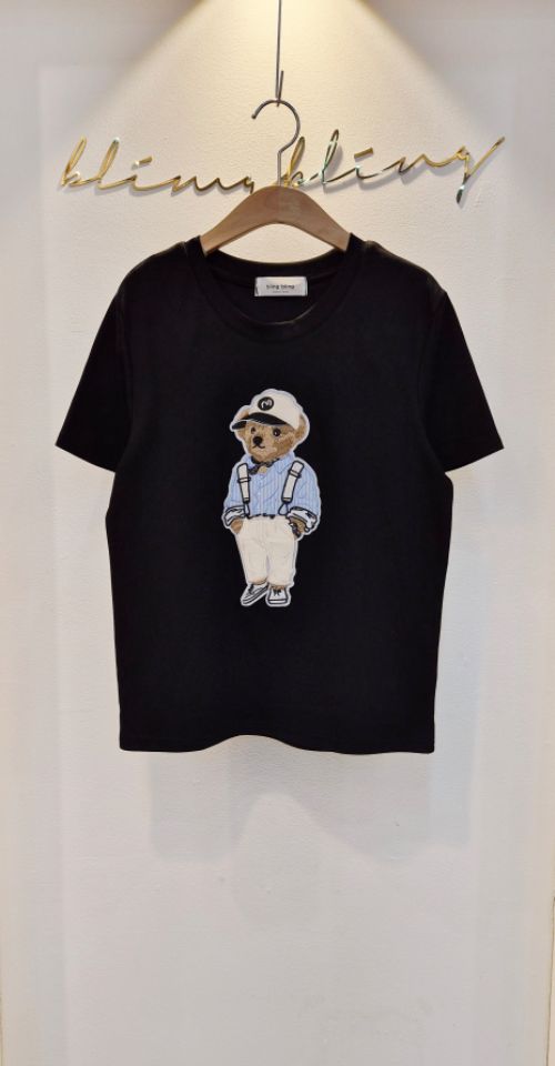 RICO/BLING BLING-S韓國代購女裝新品時尚人氣熱賣T恤RICO/BLING BLING-ST恤圖色2