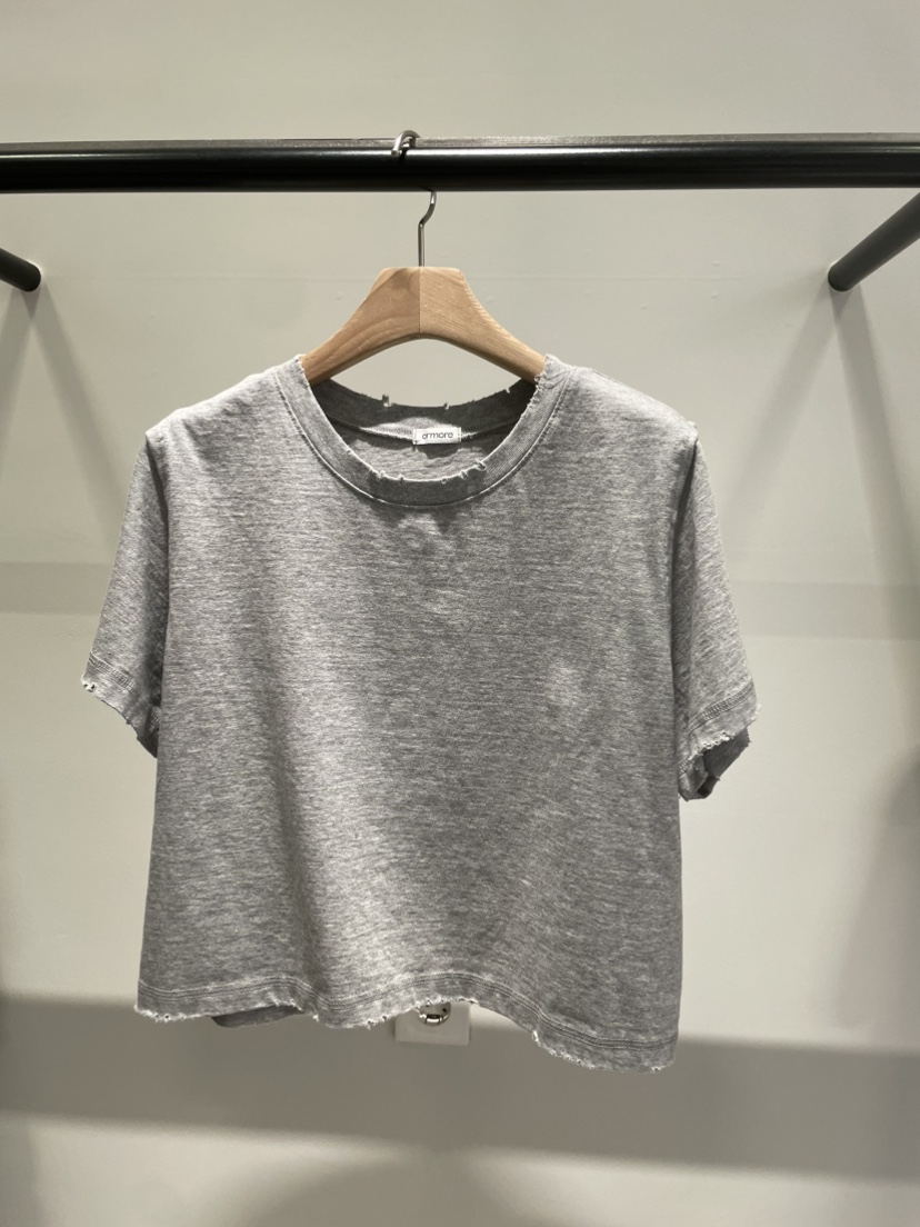 ORMORE韓國直郵女士新款推薦人氣職業時尚真品休閑26春夏T恤ORMORET恤圖色2